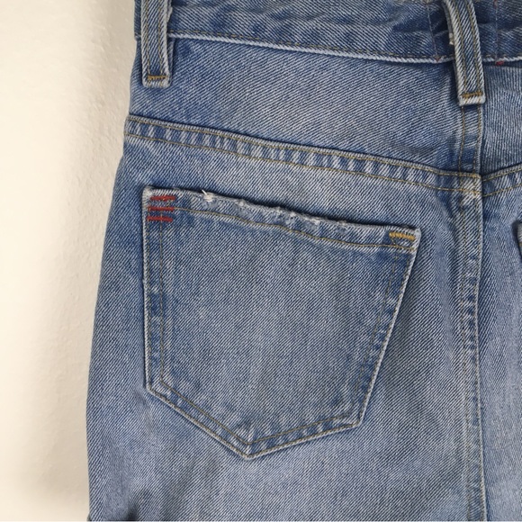 BDG Urban Outfitters Mom High Rise Denim Jean Shorts in Blue - Picture 4 of 10